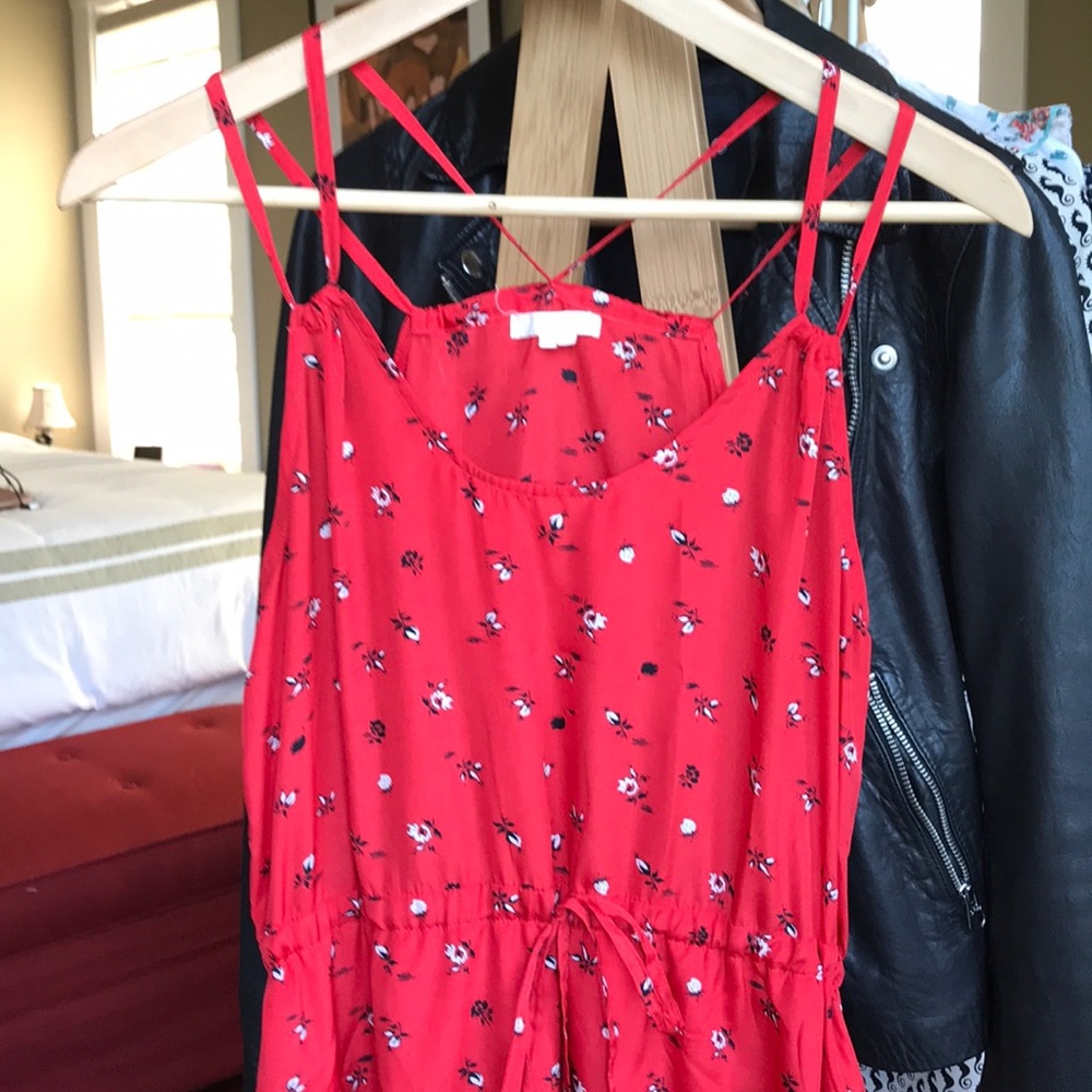 Cute dress with adjustable waist, size S